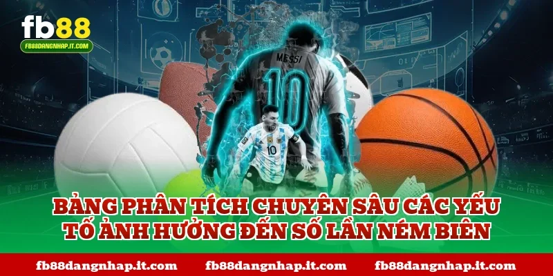 Bảng phân tích chuyên sâu các yếu tố ảnh hưởng đến số lần ném biên
